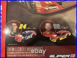AUTO WORLD Gordon/Dale Jr. NASCAR Hendrick Motorsports Racing Slot Car Set