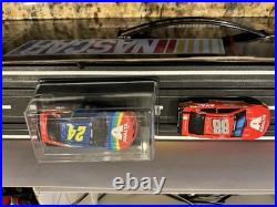AUTO WORLD Gordon/Dale Jr. NASCAR Hendrick Motorsports Racing Slot Car Set