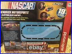 AUTO WORLD Gordon/Dale Jr. NASCAR Hendrick Motorsports Racing Slot Car Set