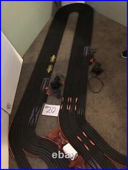 AW, AFX Tomy 6 Lane Slot Car Track, HO, 10'x 3'6 Over 80' Of Track