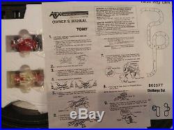 Afx 8609 Ftm Tomy Slot Race Set 1991 Turbo Indy Challenge Set 19' Of Track Nib
