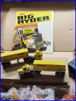 Afx Big Ryder Ho Scale Slot Car Highway Trucking System Track With Gantry Crane