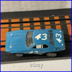 Afx Plymouth Roadrunner Blue 43 Collector Quality Car Track Tested Beauty! LOOK