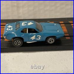 Afx Plymouth Roadrunner Blue 43 Collector Quality Car Track Tested Beauty! LOOK