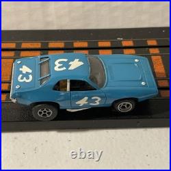 Afx Plymouth Roadrunner Blue 43 Collector Quality Car Track Tested Beauty! LOOK