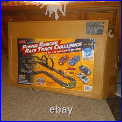 Artin Electric Racing Set Power Rangers Race Track Challenge #844073, NIOB! Rare