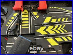 Artin Rare Slot Car Set Grand Team Challenge Four Racers 65 1/2 Foot Track