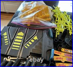 Artin Rare Slot Car Set Grand Team Challenge Four Racers 65 1/2 Foot Track