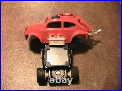 Aurora AFX #1065 BAJA BUG VWithRare RED Color with MAGNASONIC Chassis