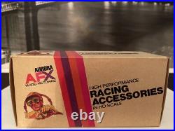Aurora AFX 2527 12 pcs 6 straight track Slot Car Accessories RARE 1972 NOS NEW