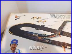 Aurora AFX 4 Lane HO Slot Car Track 4x4 Speedway