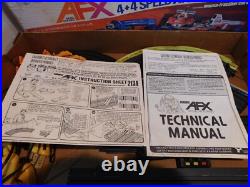 Aurora AFX 4 Lane HO Slot Car Track 4x4 Speedway