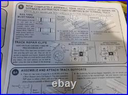 Aurora AFX 4 Lane HO Slot Car Track 4x4 Speedway