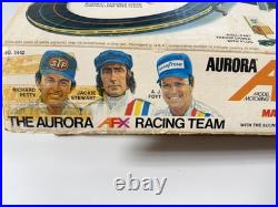 Aurora AFX Daytona HO Slot Car Set with 2 Cars Tested Working Vintage