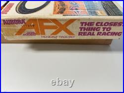 Aurora AFX Daytona HO Slot Car Set with 2 Cars Tested Working Vintage