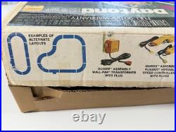 Aurora AFX Daytona HO Slot Car Set with 2 Cars Tested Working Vintage