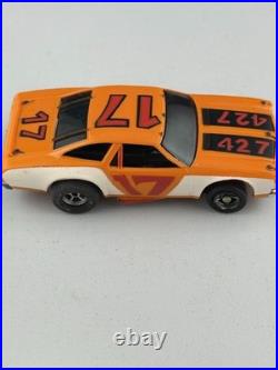 Aurora AFX Daytona HO Slot Car Set with 2 Cars Tested Working Vintage