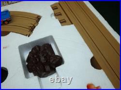 Aurora AFX Devil's Ditch Performance Track Slot Car Set Tomy Jurassic Park Truck