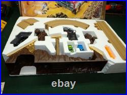 Aurora AFX Devil's Ditch Performance Track Slot Car Set Tomy Jurassic Park Truck