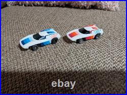 Aurora AFX G+ Lazer HO Slot Car Set withDouble Track