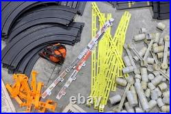 Aurora AFX Ho Slot Car Lot Track Controllers Guard Rails Power Cord Vintage