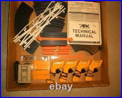 Aurora AFX MONSTER FOUR LANE RACE SET From 1971-1st Year AFX Race Set-No Cars