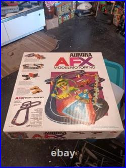 Aurora AFX Model Motoring No. 2010 HO Race Track WithBoth Cars. (Shelf)