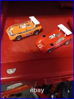 Aurora AFX Model Motoring No. 2010 HO Race Track WithBoth Cars. (Shelf)