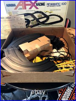 Aurora AFX Racing (Revmatic 500 Revmatic Sound) 25'8 inches of track