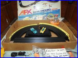 Aurora AFX Slot Car Race Track Set JACKIE STEWART 24 Hr Enduro Read