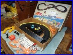 Aurora AFX Slot Car Race Track Set JACKIE STEWART 24 Hr Enduro Read