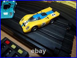 Aurora AFX Slot Car Race Track Set JACKIE STEWART 24 Hr Enduro Untested Read