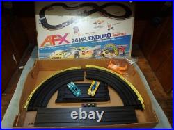 Aurora AFX Slot Car Race Track Set JACKIE STEWART 24 Hr Enduro Untested Read
