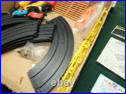 Aurora AFX Slot Car Race Track Set JACKIE STEWART Cars Run good