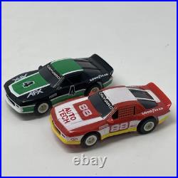 Aurora AFX Tomy Camaro Challenge #8601 HO Slot Car Set Complete, Tested