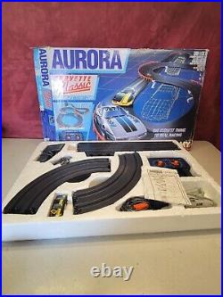 Aurora AFX Tomy Corvette Classic Track Racing Slot Cars