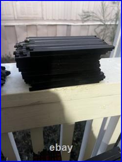Aurora AFX Track & Accessories Lot Straight, Curved, Cross Tracks, Red Connec