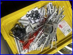 Aurora AFX Track & Accessories Lot Straight, Curved, Cross Tracks, Red Connec