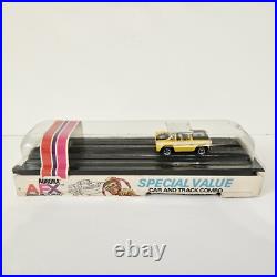 Aurora Afx Car & Track Combo Yellow Ford Baja Bronco