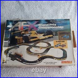Aurora HO Scale Slot Car Track and Accessorie Lot Grand Prix Championship