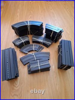 Aurora Model Motoring 110 Pieces HO Slot Car Track Lot Vintage