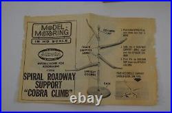 Aurora Model Motoring 1960s Slot Car Track Original Boxes Blowout Y Roadways ++