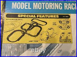 Aurora Model Motoring Stirling Moss Race Track #1643 Table Top Racing Set