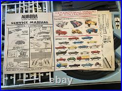Aurora Model Motoring Stirling Moss Race Track #1643 Table Top Racing Set