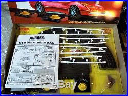 Aurora Model Motoring T-jet #1301 Ho 2 Lane Slot Car Race Track Set 2 Cars Box +