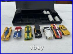 Aurora Slot Cars With Tracks And Controllers Untested