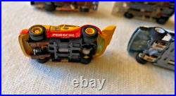 Aurora Tyco Slot Car Double Set Track, 2 Power, 4 Controllers, 8 Cars Aurora Tyco Slot Car Double Set Track, 2 Power, 4 Controllers, 8 Cars