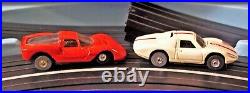 Aurora Vintage Good #1983 T-jet 2 Lane Ho Slot Car Race Track 2 Set Cars Tyco
