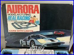 Aurora ho scale slot cars & track pre 1970 lot very rare