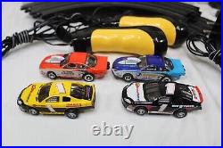 Auto World 2-In-1 Race Track Stock Car Showdown Dragster Electric Slot Car NHRA